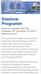 Mobile Screenshot of diashow-programm.de